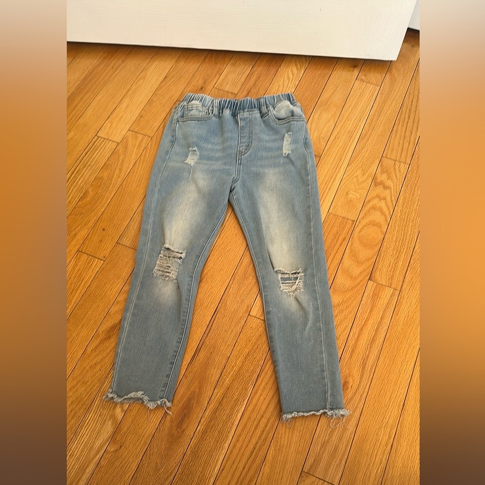 Stylish Distressed Jeans for Kids